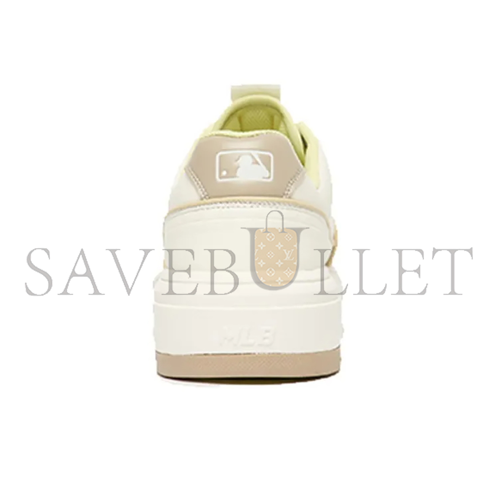 MLB CHUNKY LINER SKATEBOARD SHOES UNISEX LOW-TOP WHITE 3ASXCA12N