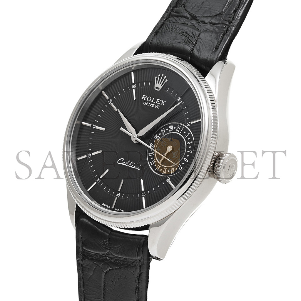 ROLEX CELLINI DAYTO BLACK WATCH 50519