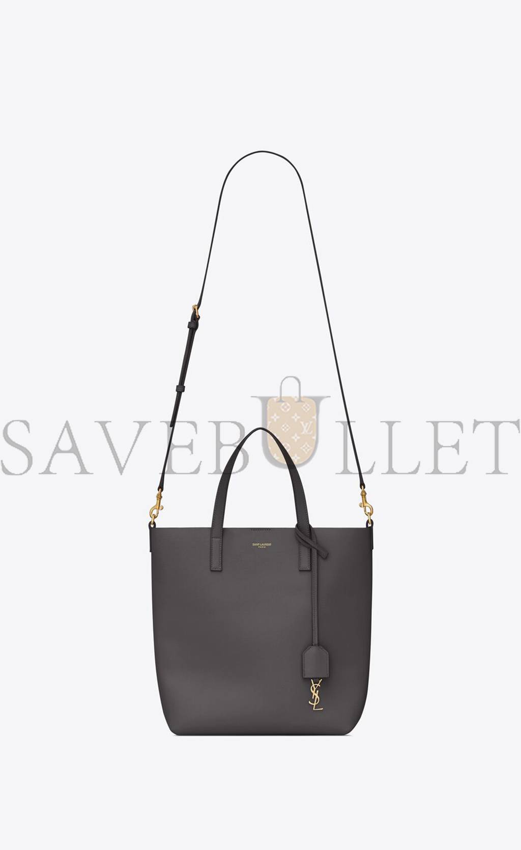 YSL SHOPPING SAINT LAURENT TOY IN SUPPLE LEATHER 600307CSV0J1112 (28*25*8cm)