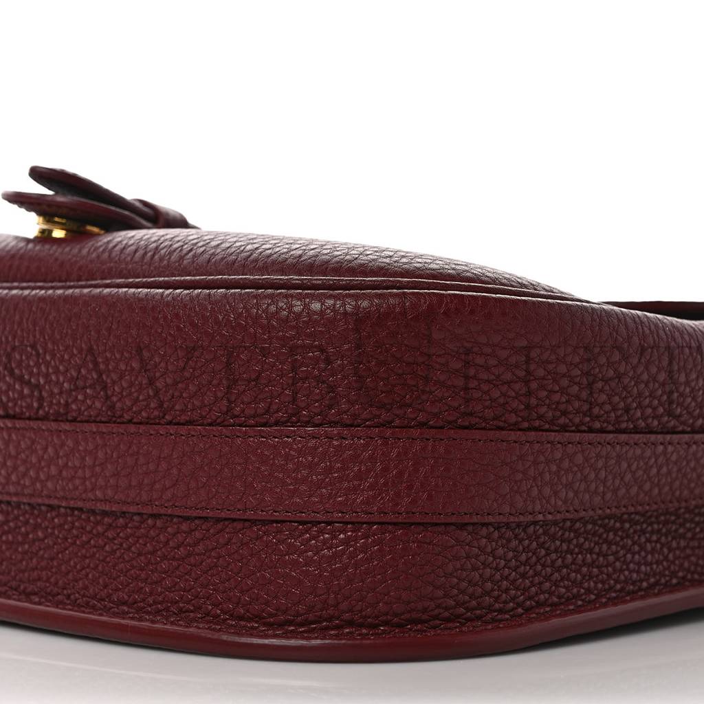 DIOR GRAINED CALFSKIN LARGE BOBBY FLAP RED BRICKS (27*23*8.3cm)